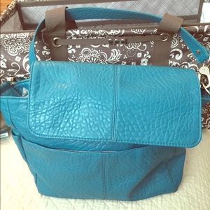 Thirty-one teal satchel